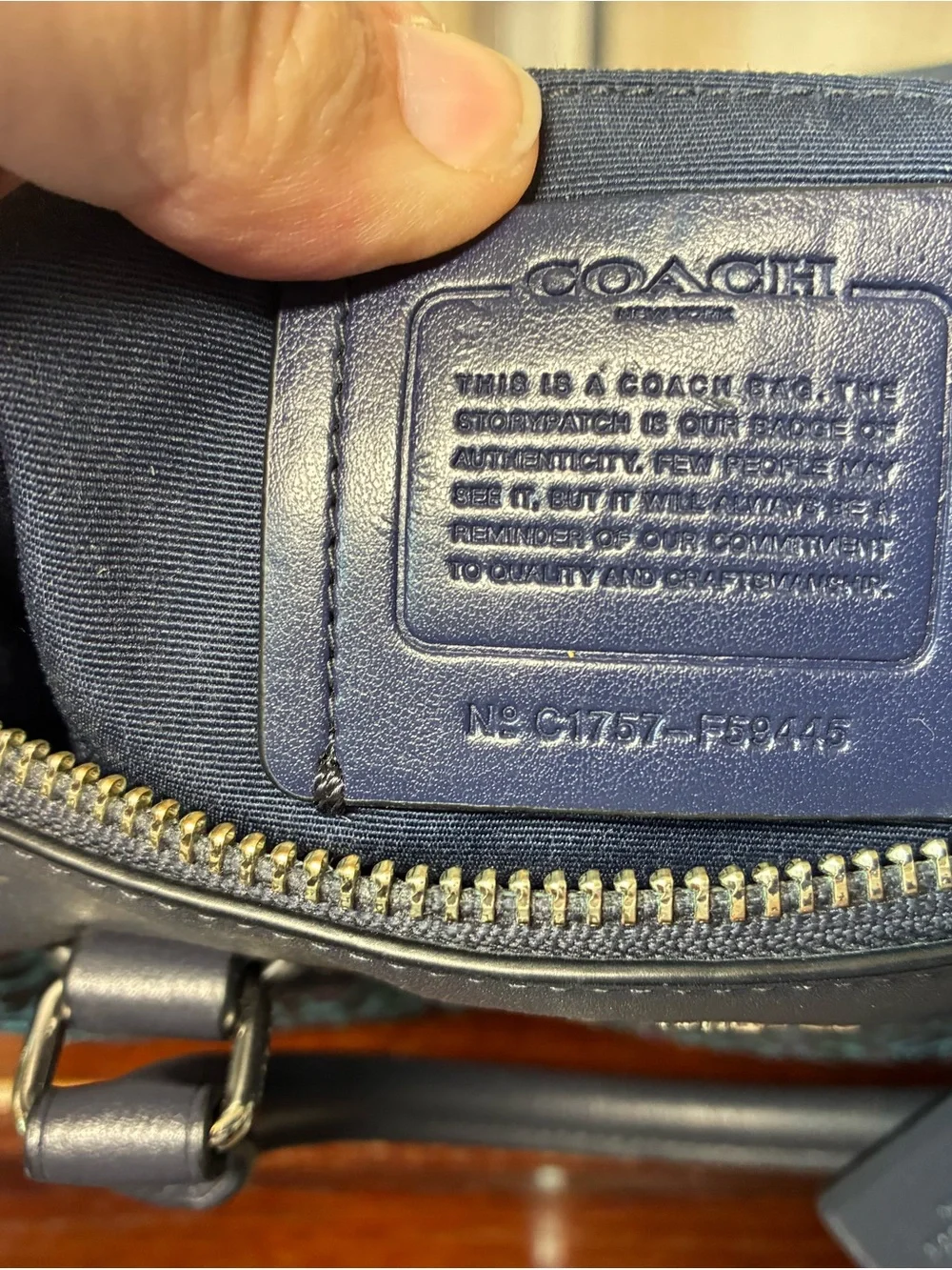 Coach Mini Bennet Floral Satchel